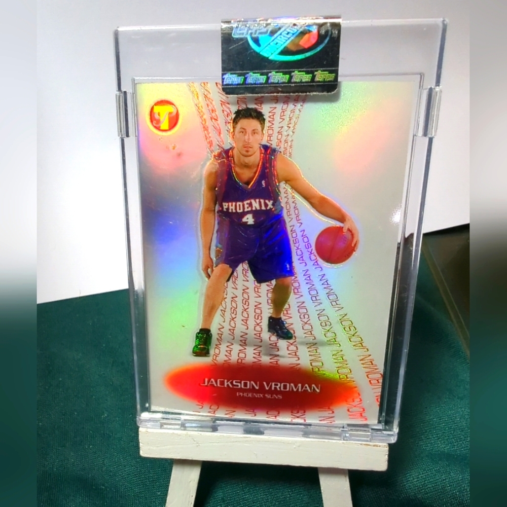 Jackson Vroman 2004-05 Topps Pristine Refractors 129  #047/275 in Plastic Case